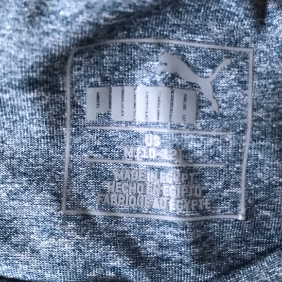 COPY - Puma grey blue long sleeve crew neck - Picture 3 of 3